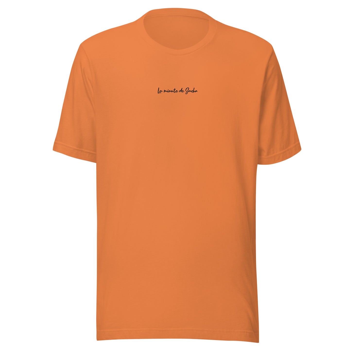 T-shirt unisexe La minute de Sacha