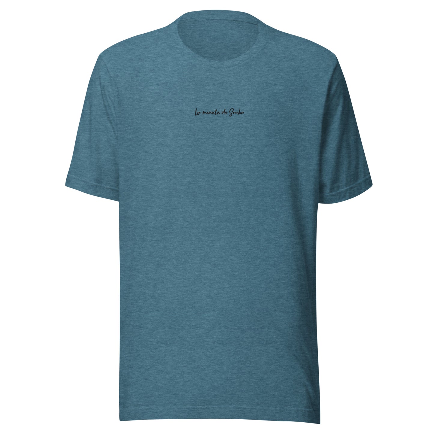 T-shirt unisexe La minute de Sacha