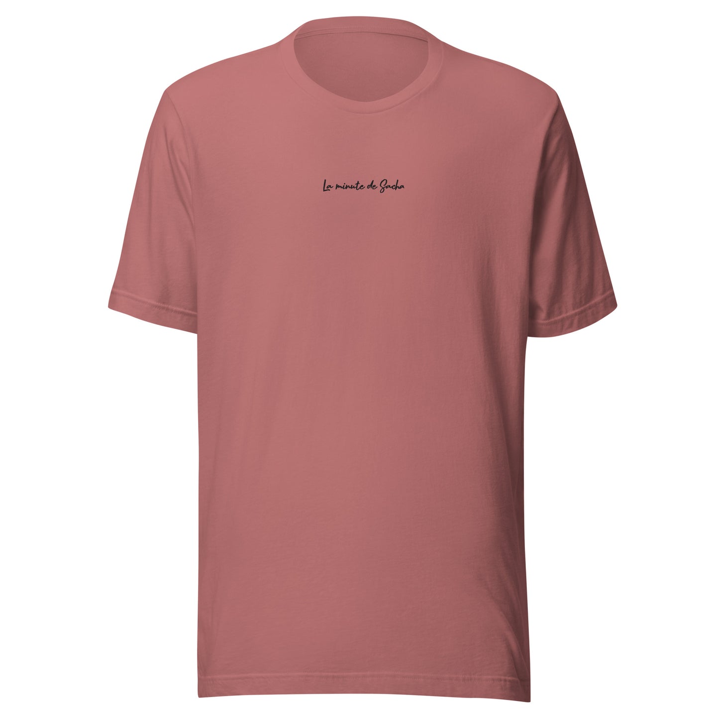 T-shirt unisexe La minute de Sacha
