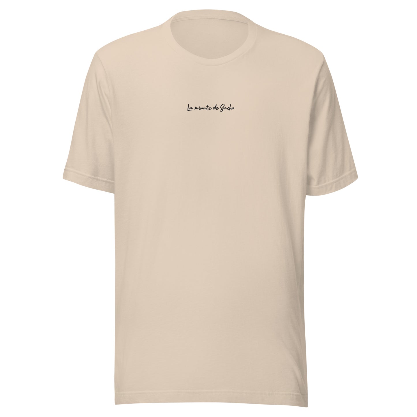 T-shirt unisexe La minute de Sacha