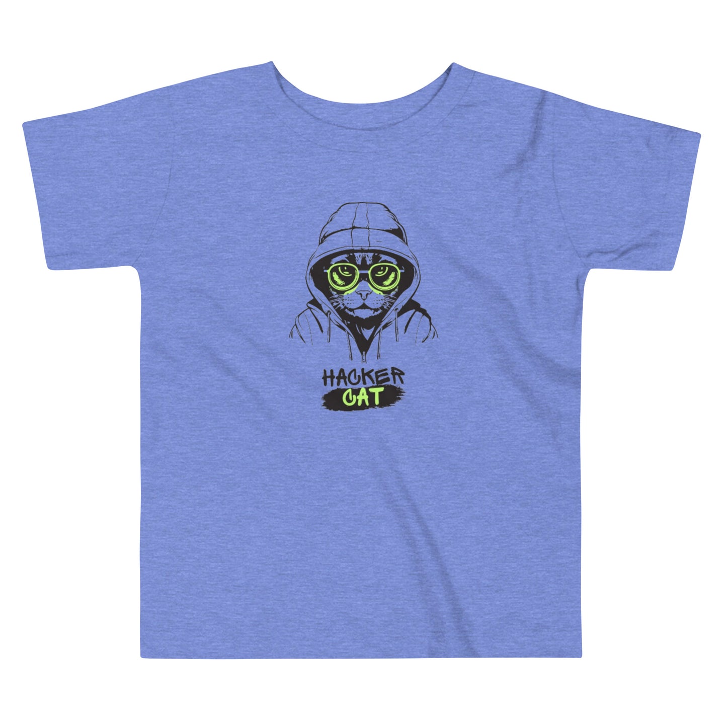 HACKER CAT - T-shirt pour Enfant en Bas Âge