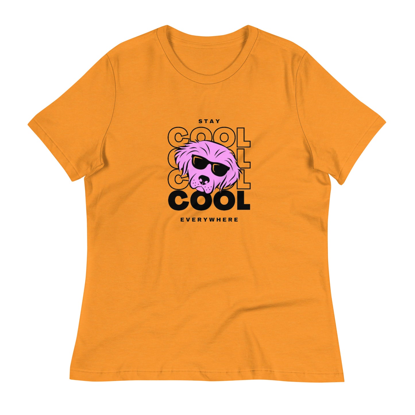COOL DOG - T-shirt  pour Femme