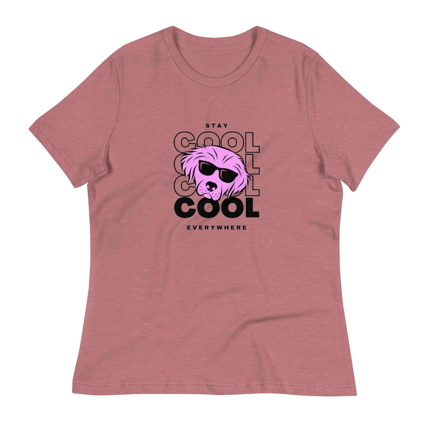 COOL DOG - T-shirt  pour Femme