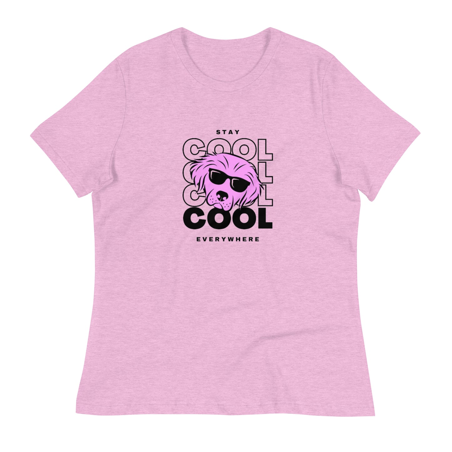 COOL DOG - T-shirt  pour Femme