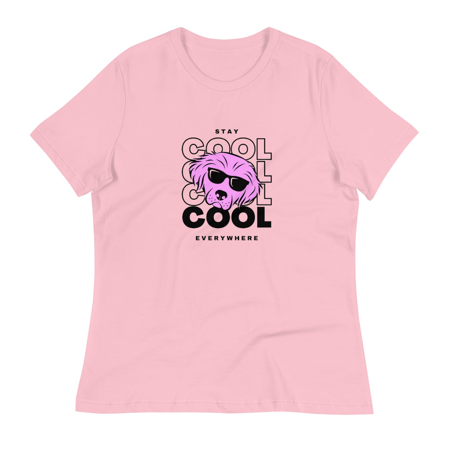 COOL DOG - T-shirt  pour Femme