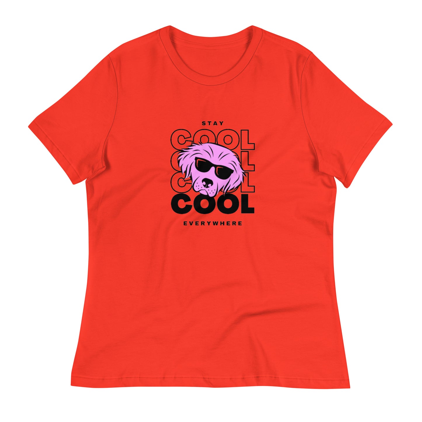 COOL DOG - T-shirt  pour Femme