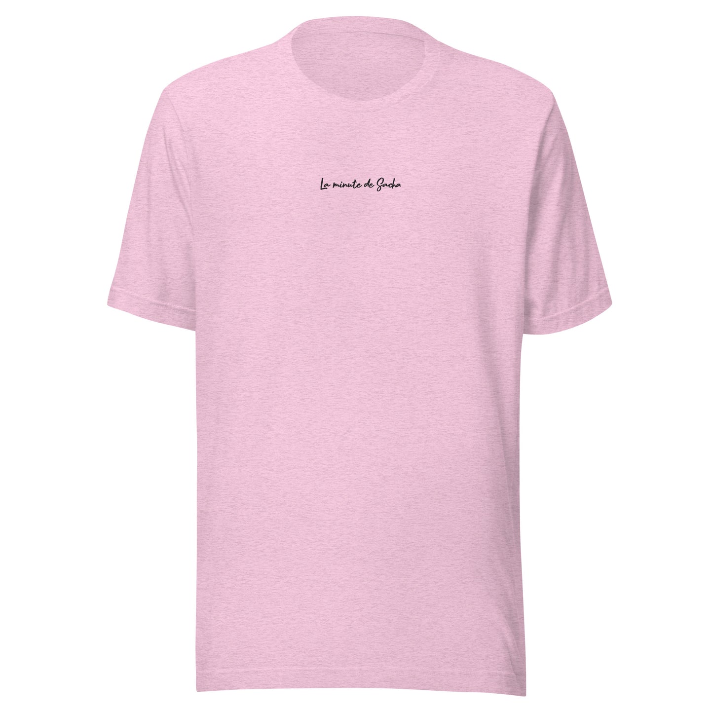 T-shirt unisexe La minute de Sacha