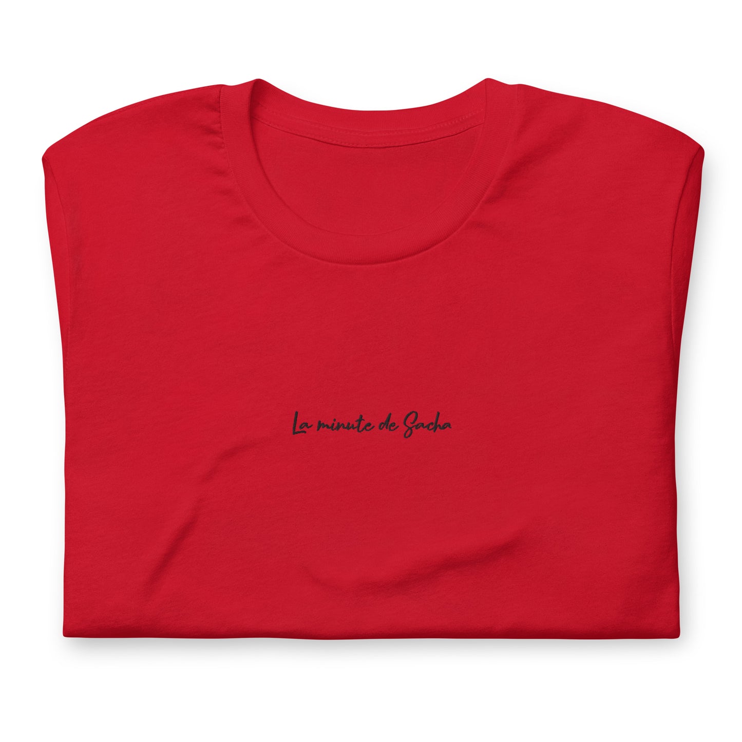 T-shirt unisexe La minute de Sacha