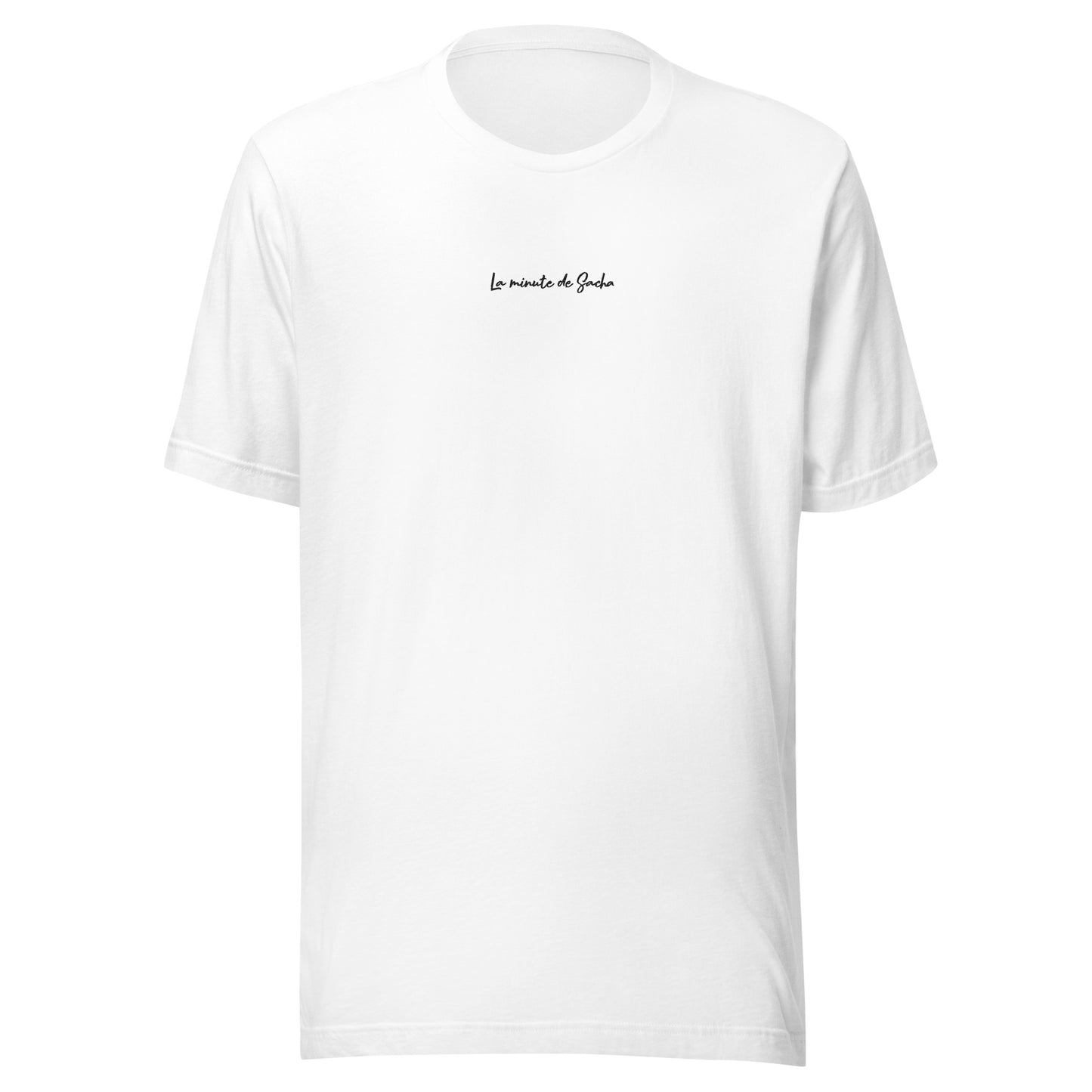 T-shirt unisexe La minute de Sacha